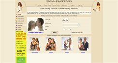 Desktop Screenshot of ima-dating.com